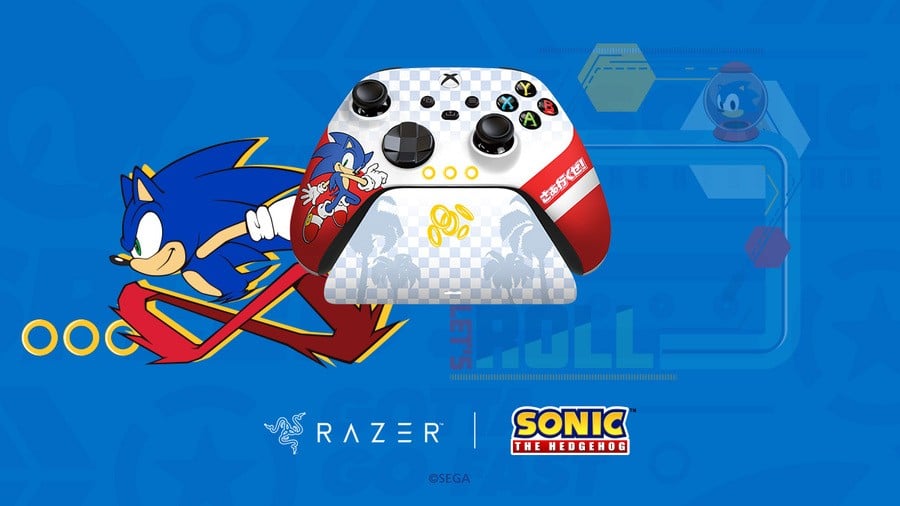 Gotta Go Fast! Sonic Is Getting His Own Limited Edition Xbox Controller
