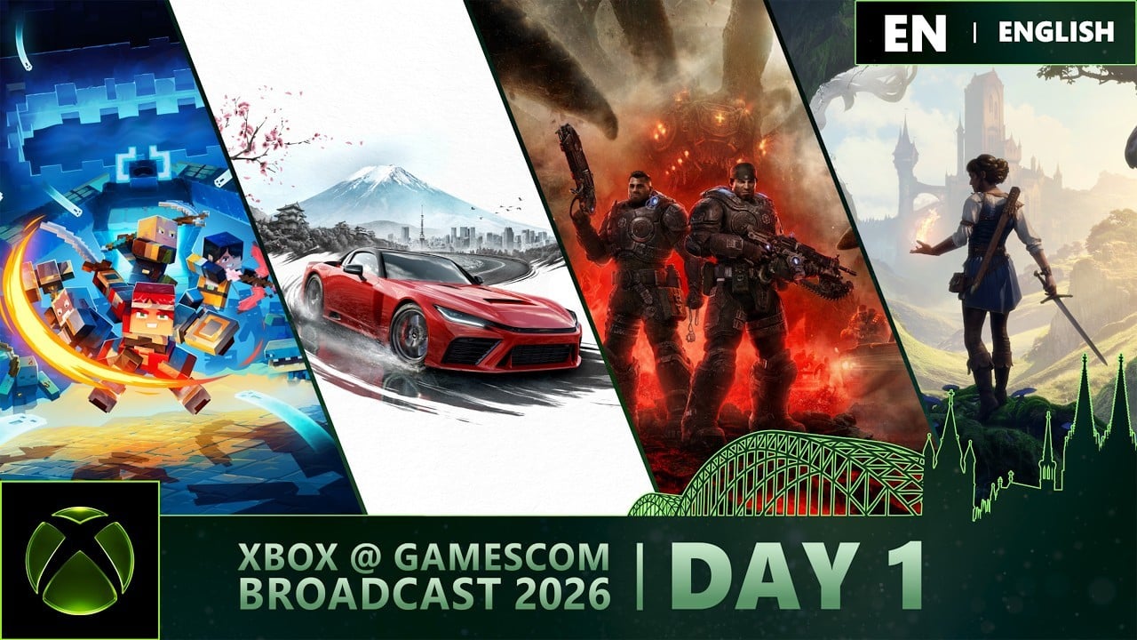 Live: Watch Xbox At Gamescom 2026 (Day One) Here