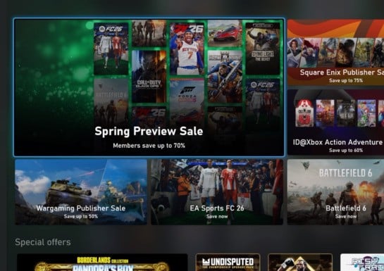 Xbox Spring Sale 2026 'Preview' Now Live, 600+ Games Discounted