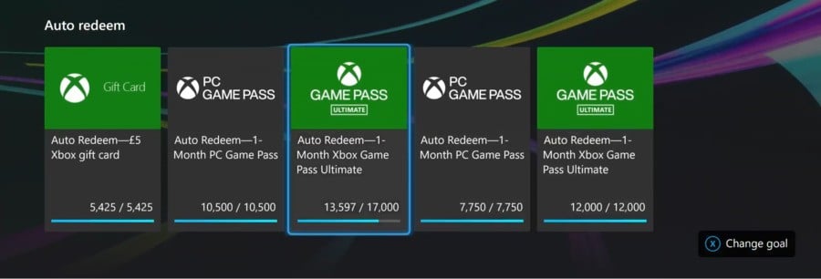 Microsoft Rewards Appears To Be Increasing Its Prices For Xbox Game Pass 2