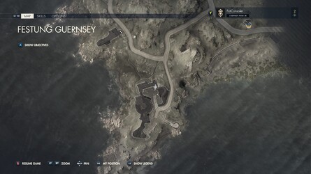 Sniper Elite 5 Mission 5 Collectible Locations: Festung Guernsey 5
