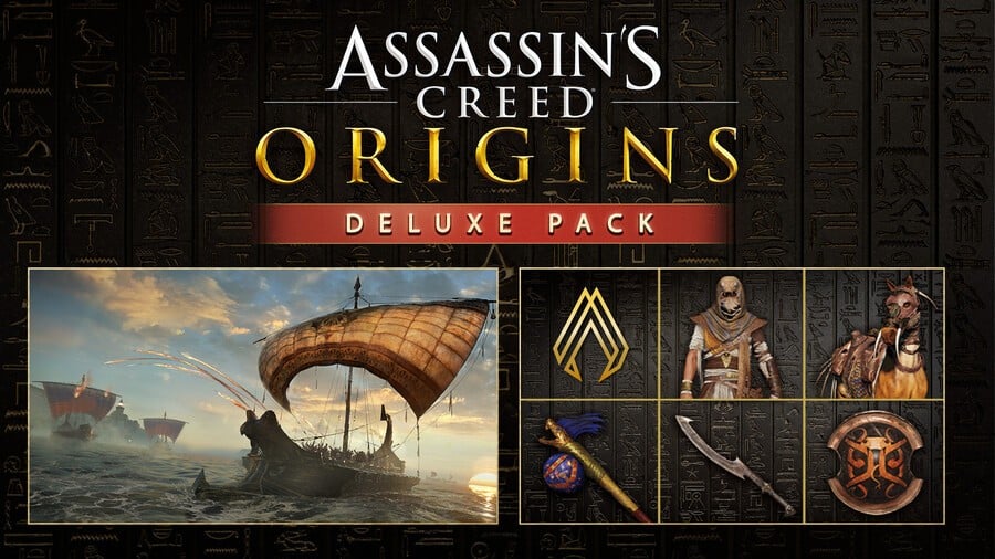 Pacote Deluxe de Assassin's Creed Origins incluído nas vantagens do Xbox Game Pass
