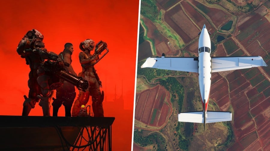 Poll: Which Are You More Excited For This Week, Flight Sim Or The Ascent?