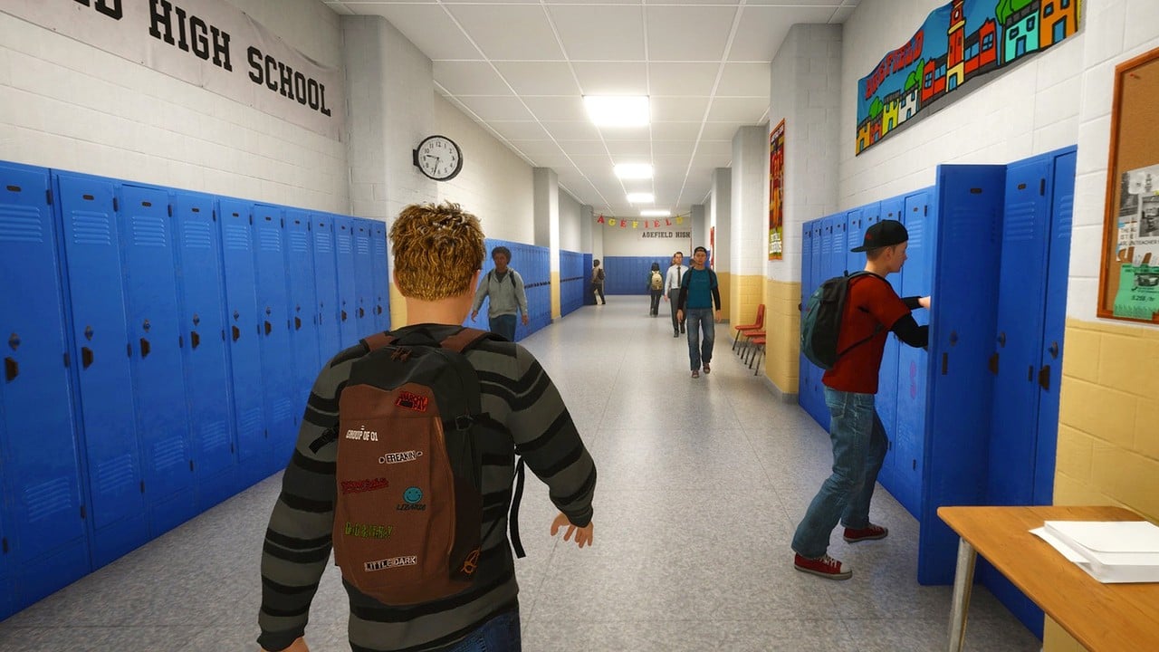 Восемь новых игр вышли на Xbox 2 октября Кадр из игры с элементами школьной тематики