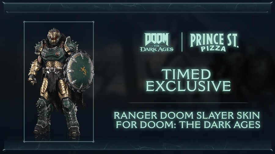 DOOM: The Dark Ages Is Locking A Timed Exclusive Skin Behind A Pizza 2