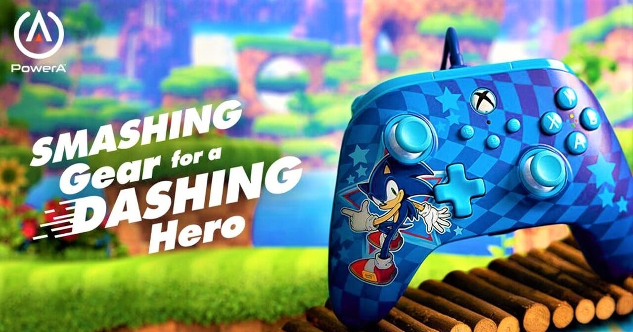 SEGA & PowerA Partner Up To Create New Sonic-Themed Xbox Controller