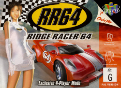 Ridge Racer 64 Cover