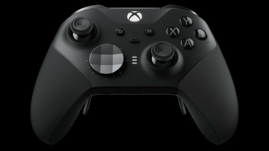 Vídeo de unboxing de superfícies brancas do controlador Xbox Elite Series 2 online