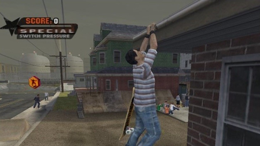 Which was the first Tony Hawk game to let you get off your board?