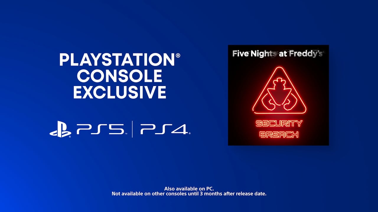 Five Nights at Freddy's: Security Breach Coming to PS5