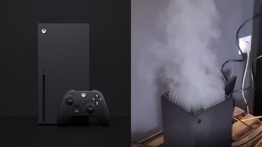 Viral Videos Appear To Show The Xbox Series X Emitting Smoke
