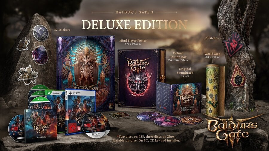 Baldur's Gate 3 Is Getting A Gorgeous Three-Disc Deluxe Edition For Xbox