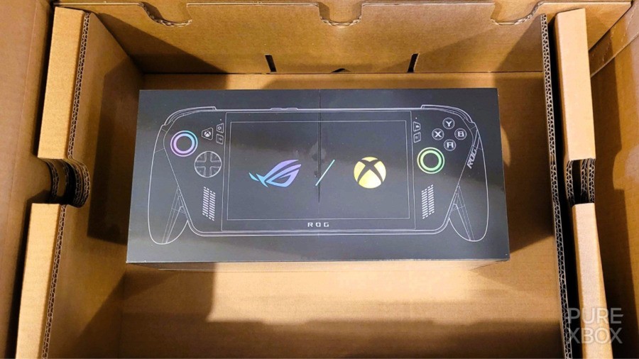 A Quick Look At What It's Like To Unbox The ROG Xbox Ally X