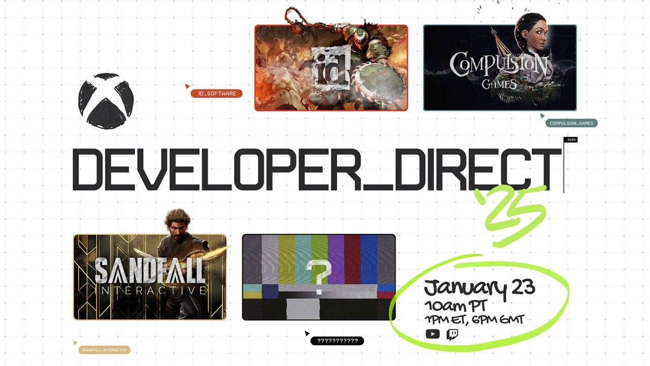 يعود Xbox Developer Direct هذا الشهر لتسليط الضوء على أربعة ألقاب لعام 2025