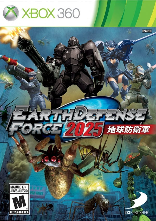 Earth Defense Force 2025 Review (Xbox 360) Pure Xbox