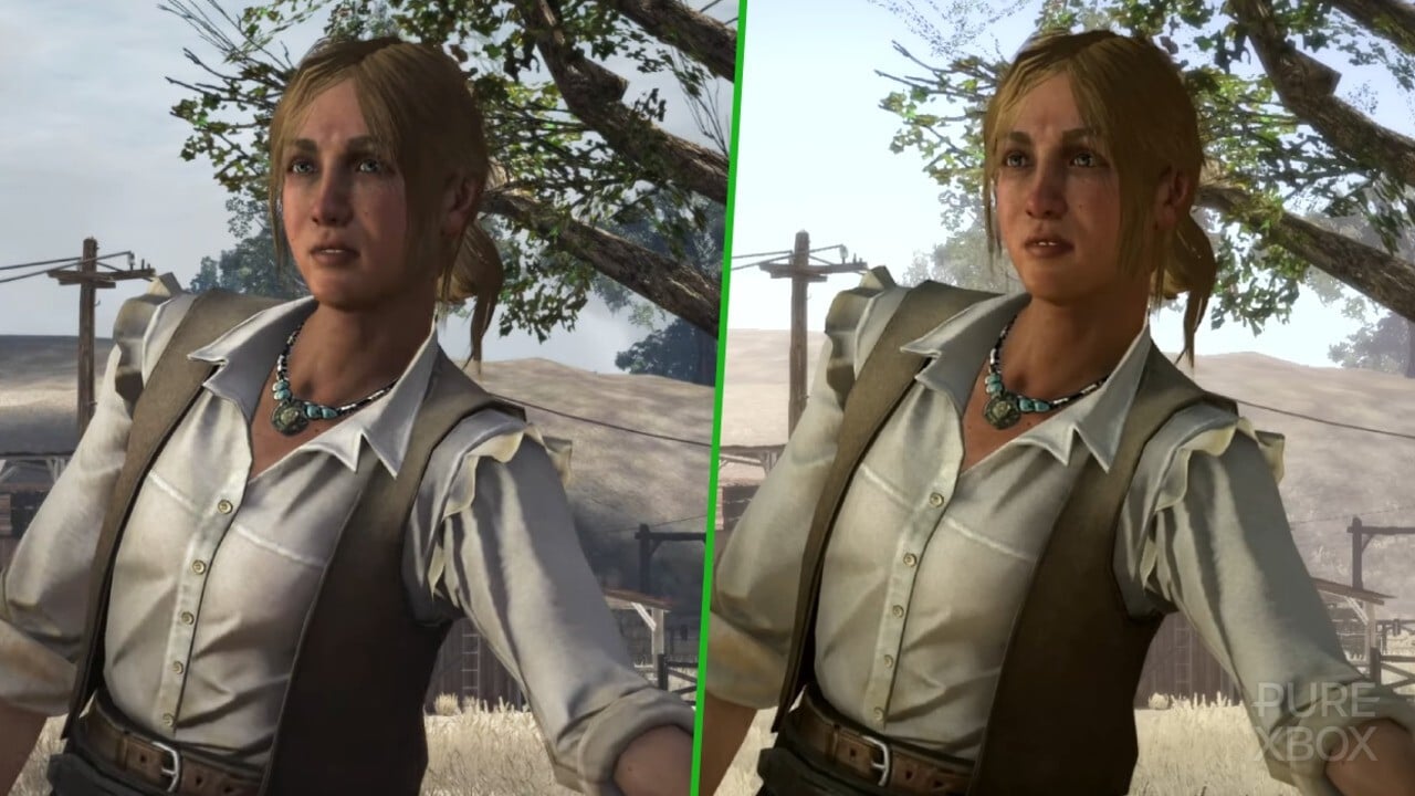 RED DEAD REDEMPTION 2 / XBOX SERIES S vs XBOX SERIES X [4K] 