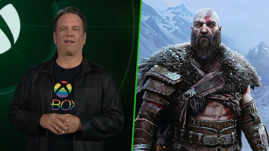 O chefe do Xbox, Phil Spencer, fala sobre o lançamento do God of War Ragnarok da Sony