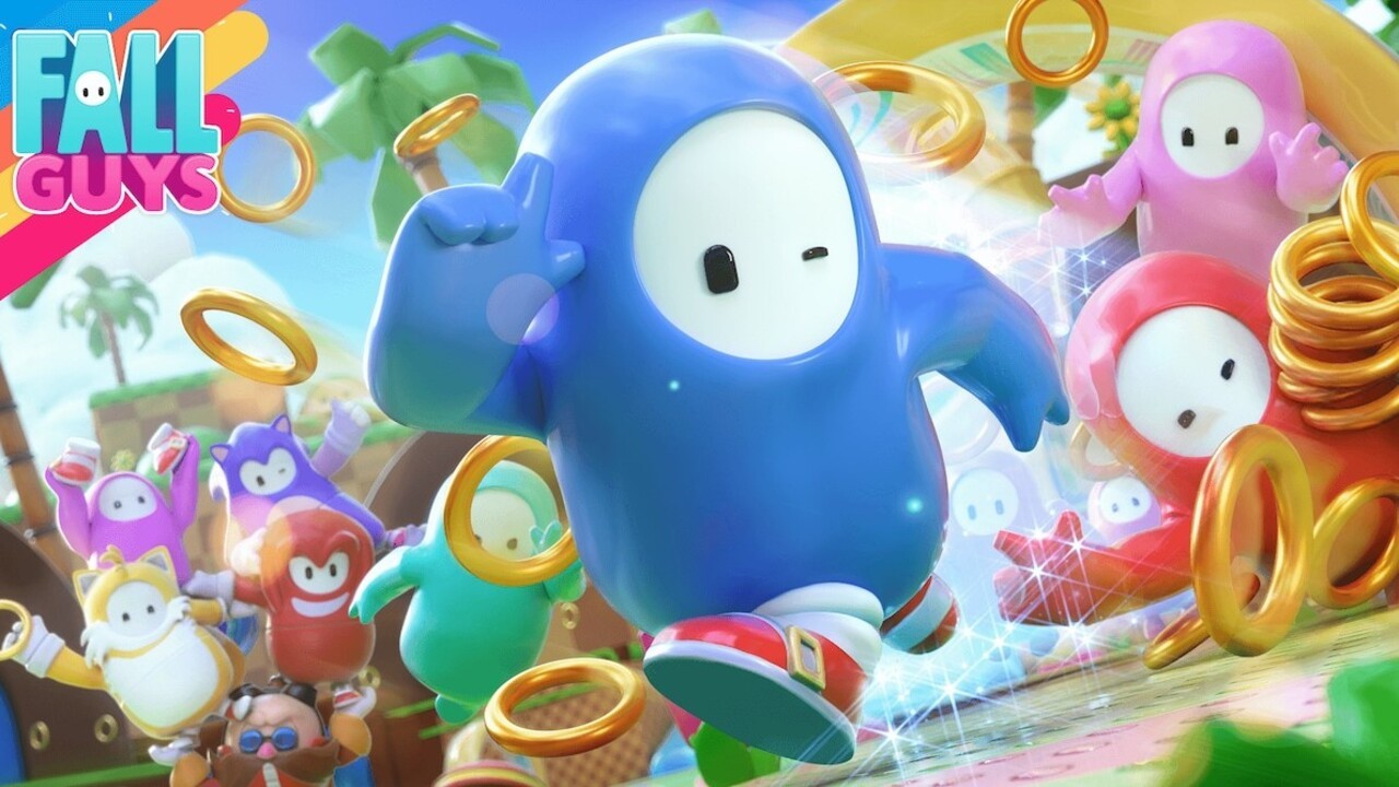 Fall Guys Meets Sonic With The Introduction Of 'Bean Hill Zone' Pure Xbox