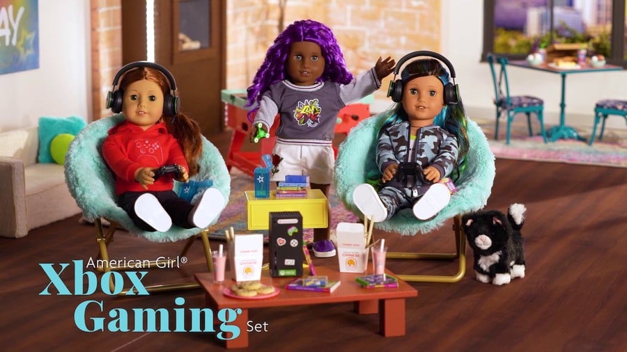 American Girl's New 'Xbox Gaming Set' Includes A Fake Xbox Series X & Controllers