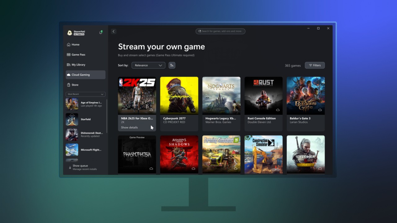 Xbox Brings 'Stream Your Own Game' To PC App For The First Time