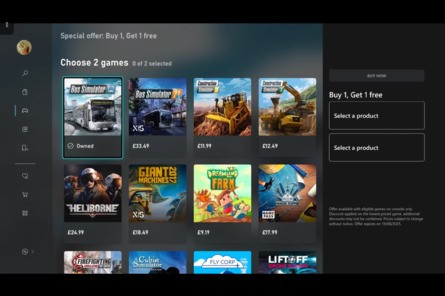 Xbox's Latest 'Buy One, Get One Free' Promotion Is Now Live1