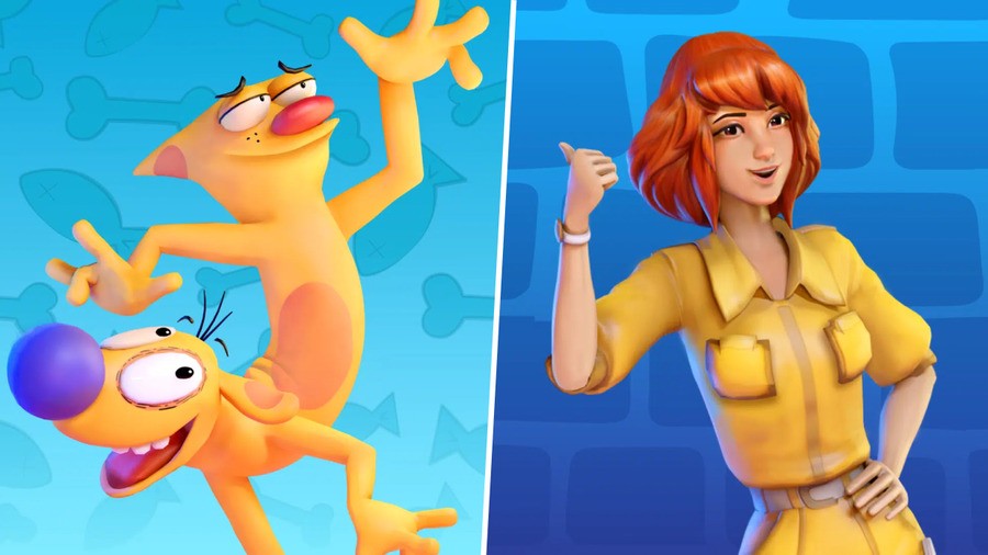 Catdog and April O'Neil Join The Ring For Nickelodeon All-Star Brawl