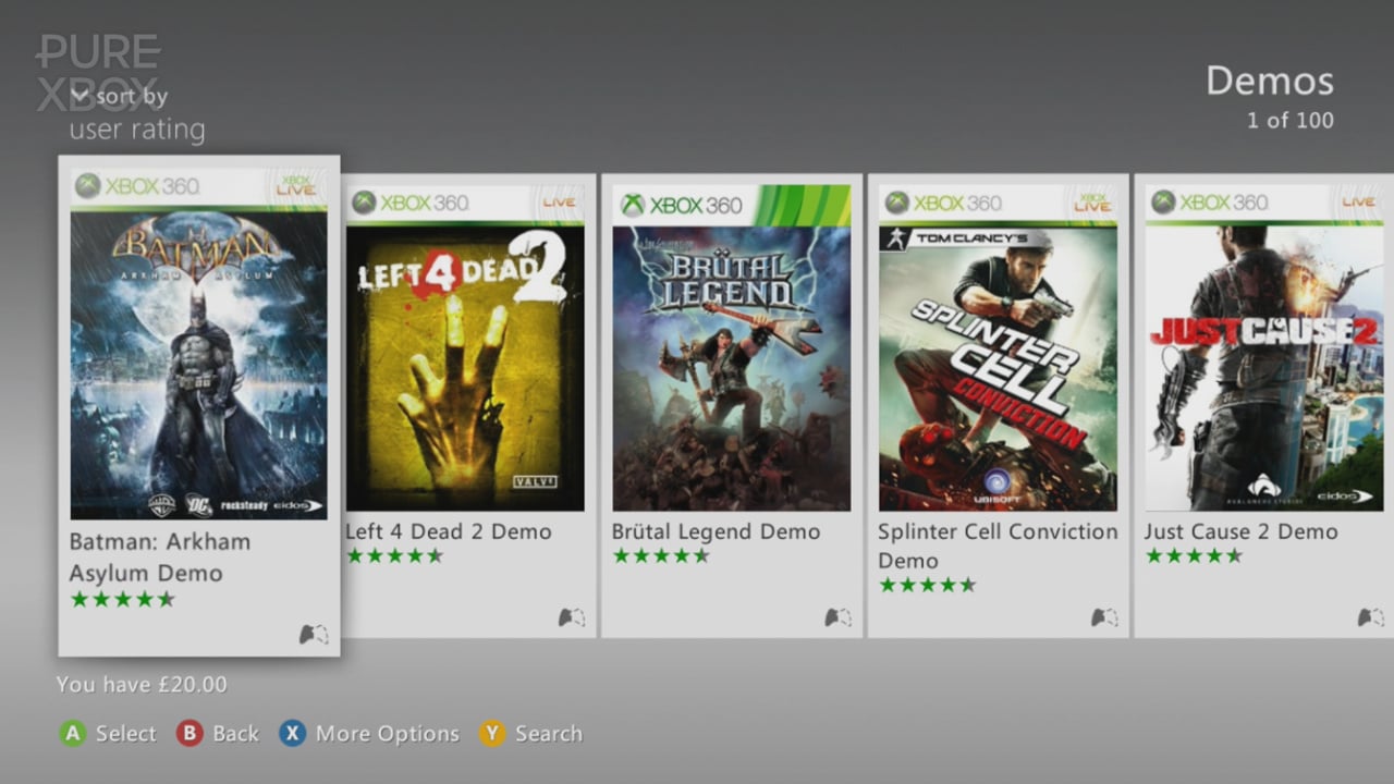 These 254 Free Demos Will Soon Be Delisted Forever On Xbox 360