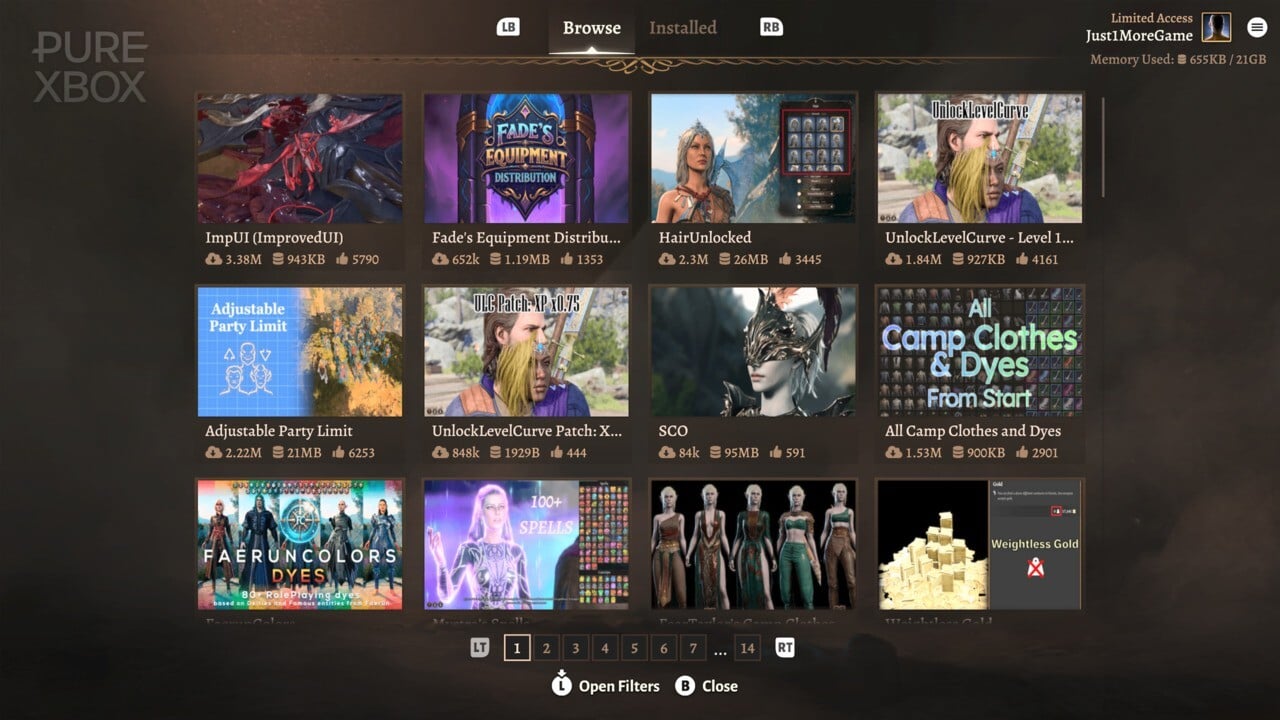 modサポートを備えたすべてのXboxゲーム