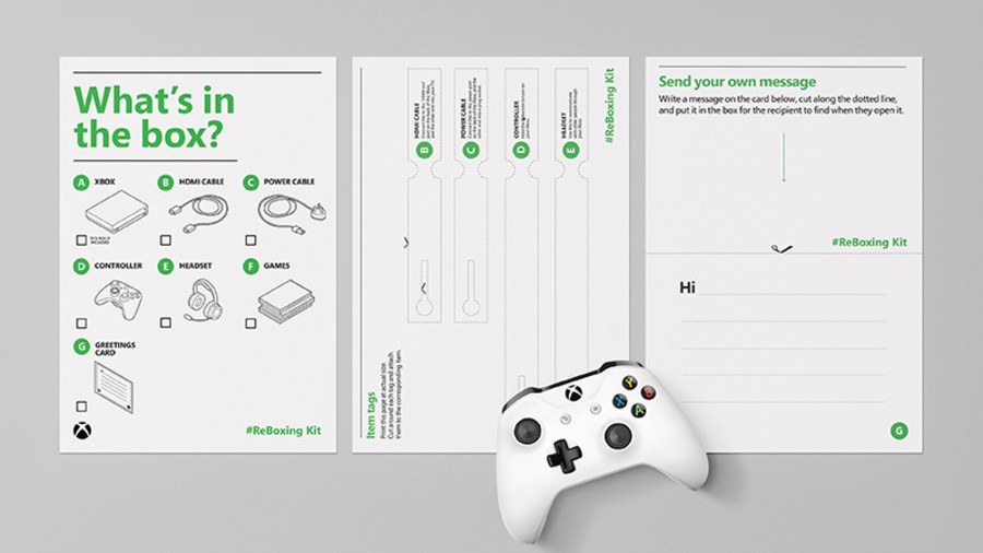 Xbox Creates Spare Console 'ReBoxing Kit' For Elderly Relatives