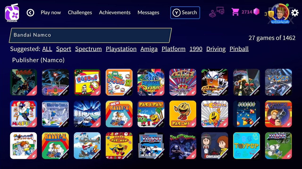Xbox's Antstream Arcade Is Adding These 27 Bandai Namco Classics
