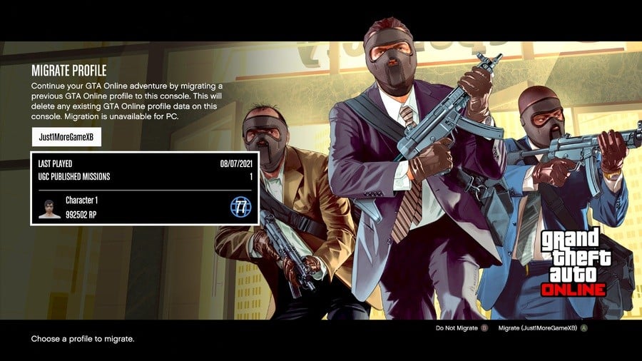 How To Transfer GTA V Save Files From Xbox One To Xbox Series X|S