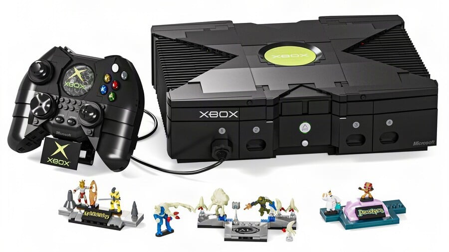 Mattel Brick Shop Unveils Lifesize Original Xbox With 3,509 Pieces & Five Key Features 2