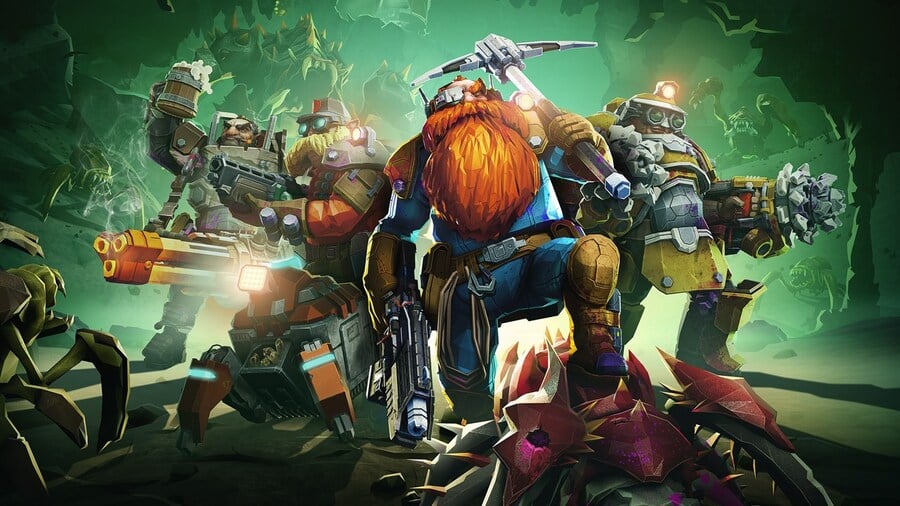Xbox Insiders Can Now Try Out Crossplay For Deep Rock Galactic