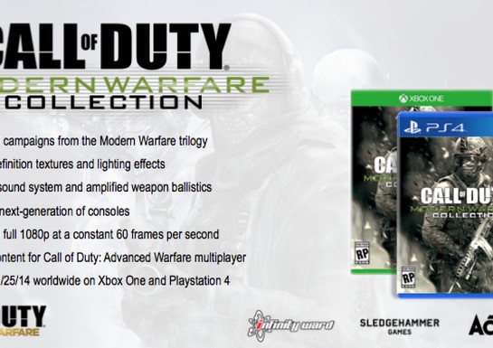 Call of Duty: Modern Warfare Collection Spotted for Xbox One, PS4