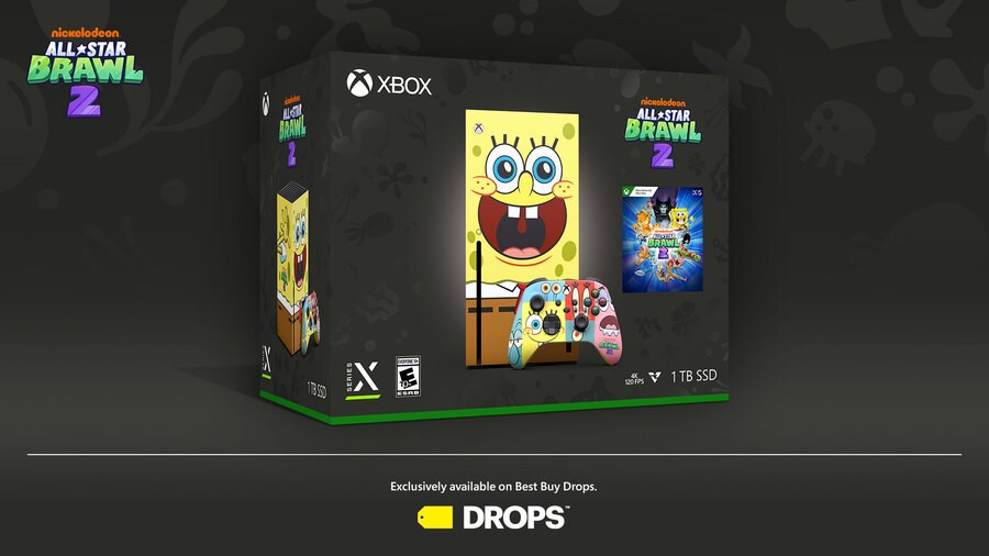 Xbox przedstawia niestandardową serię SpongeBob X i rzeczywiście można ją kupić
