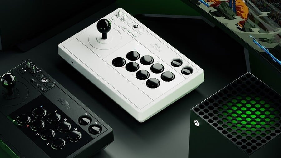 8BitDo presenta el primer arcade stick inalámbrico oficial para Xbox