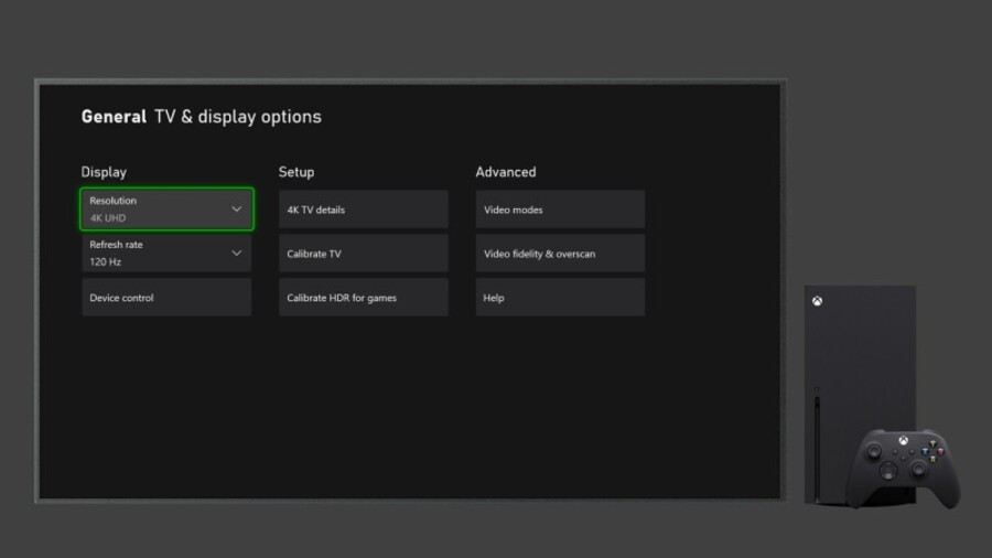 The Xbox Series X lets you filter your library by optimised games