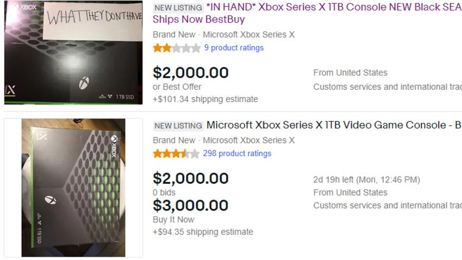 xbox x series ebay