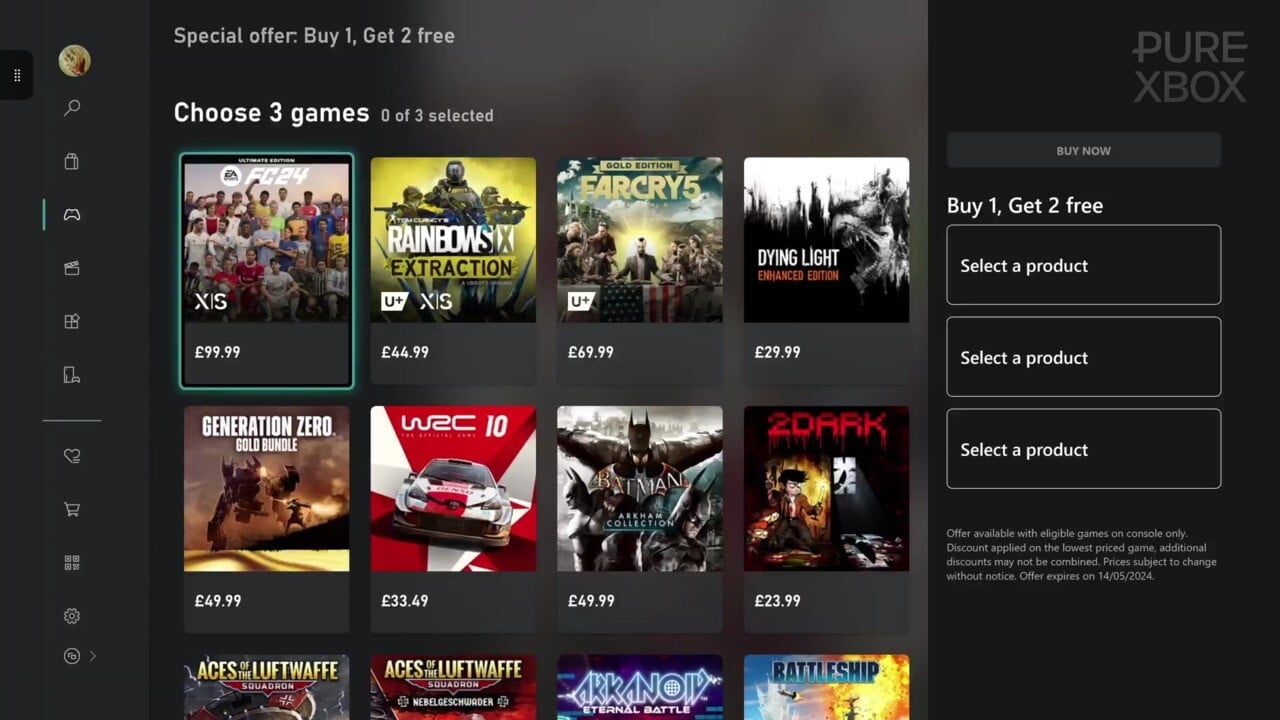 Xbox Is Hosting Another 'Buy One, Get Two Free' Sale This Week | Pure Xbox