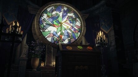 Resident Evil 4 Remake Stained Glass Window Puzzle