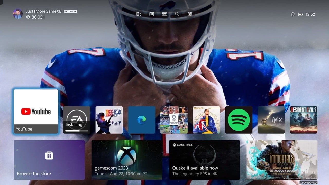 Xbox's Latest Dynamic Background Is Now Available On Series X