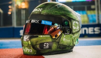 Halo & F1 Partnership Spawns Amazing Master Chief-Inspired Helmet