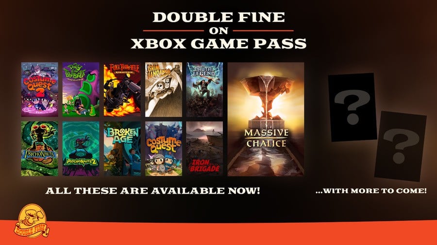 Xbox Fans Begin Speculating As Double Fine Teases 'More To Come' On Game Pass 1