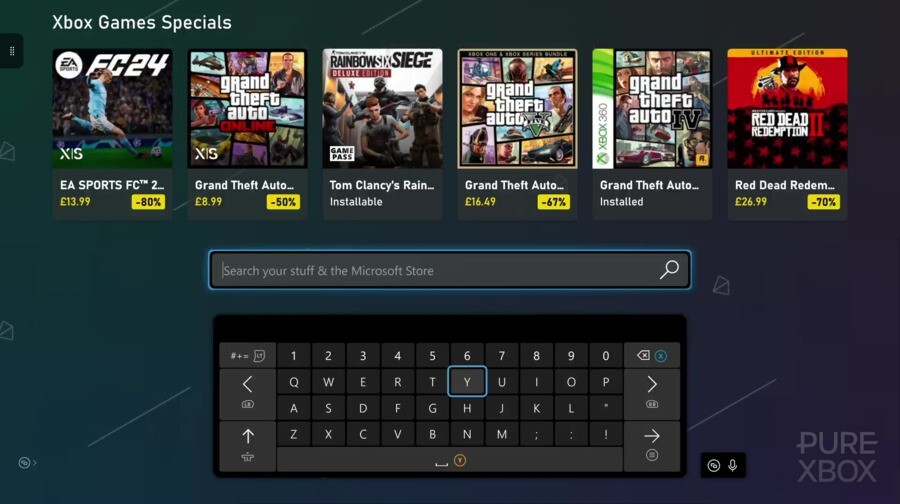 Xbox Is Adding An 'Improved Search Experience' With AI Enhancements