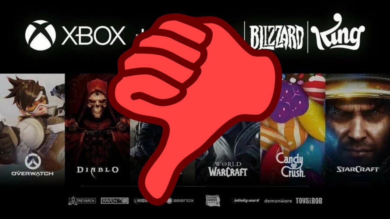 ライバル3社、マイクロソフトとActiBlizzの提携は「競争にマイナスの影響」を与えると感じている