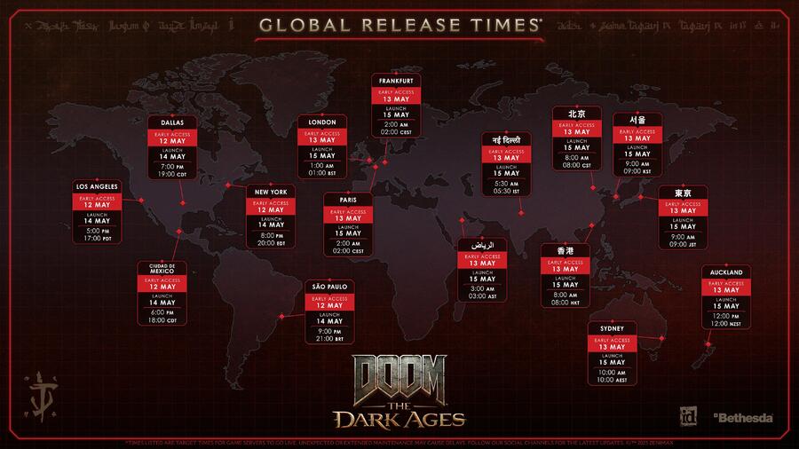 DOOM: The Dark Ages Release Date, Release Times & Early Access Details On Xbox1