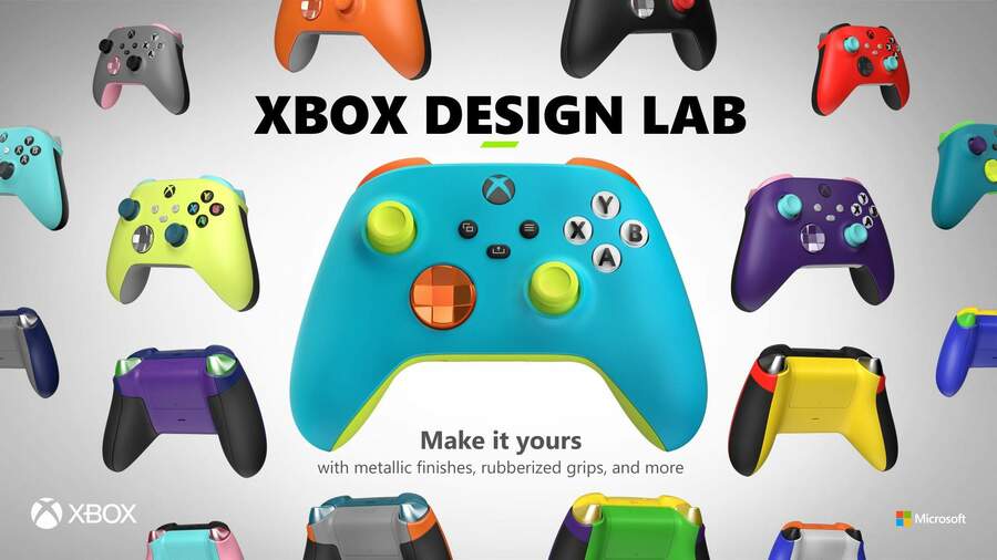 Xbox Design Lab Is Adding Rubberised Grips, New Metallic Finishes & More