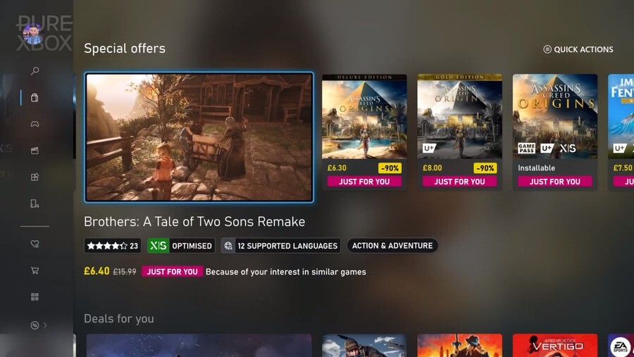 Multiple 'Just For You' Deals Quietly Added To Xbox Spring Sale 2
