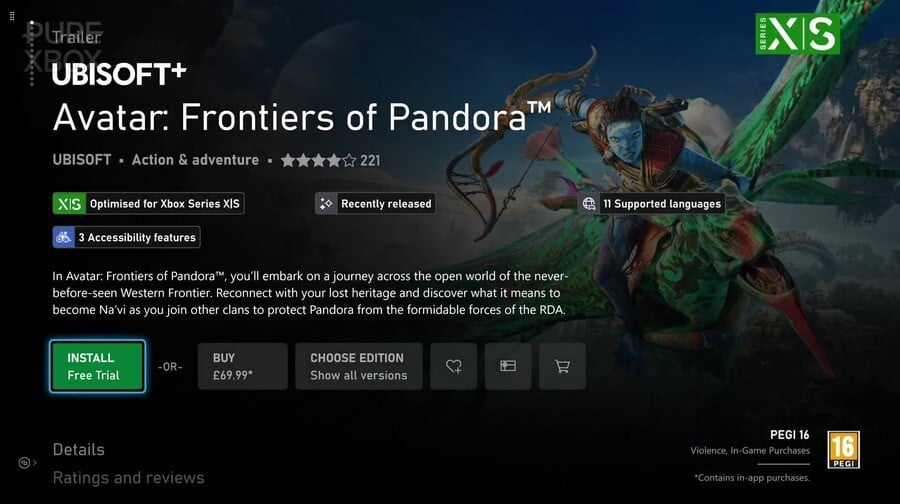 Avatar: Frontiers Of Pandora Has A Free Xbox Trial Until The End Of July 2