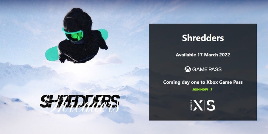 Shredders Xbox Game Pass Release Date Leaked On MS Store 2